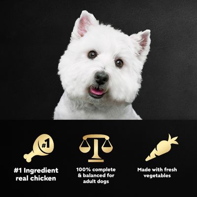 Image showing 7 th Cesar Wholesome Meals Beef, Chicken, Carrots, Barley and Green Beans Dog Food, 17.6 oz.