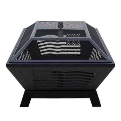 Even Embers 28 in. Americana Fire Pit