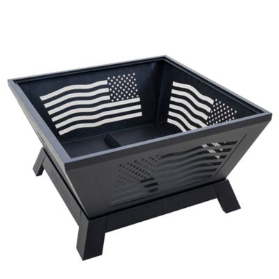 Image showing 9 th Even Embers 28 in. Americana Fire Pit