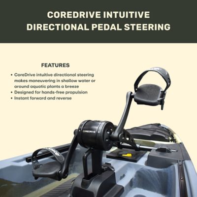Image showing  12 ft. Rogue Pedal Drive Sit-On-Top Fishing Kayak, Camo