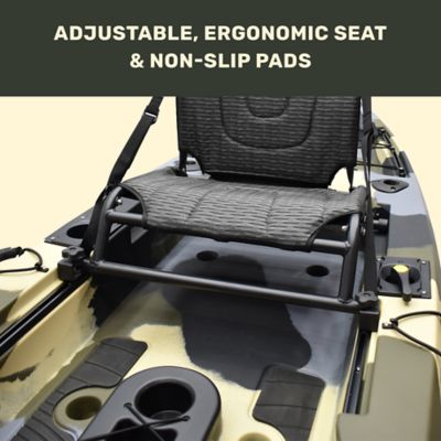 Image showing  12 ft. Rogue Pedal Drive Sit-On-Top Fishing Kayak, Camo