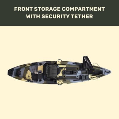 Image showing 5 th Field & Stream 12 ft. Rogue Sit-on-Top Pedal Fishing Kayak, Camo