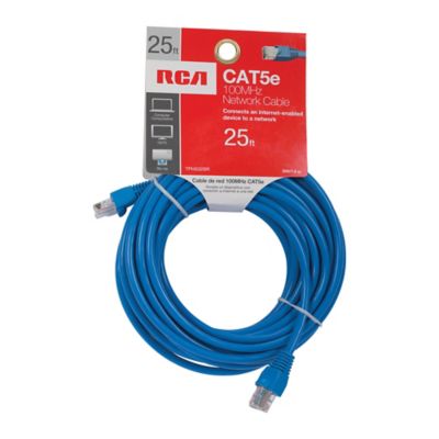 Image showing  CAT-5E 100-MHz Network Cable, (25 ft.)