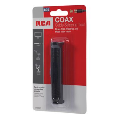 Image showing  RG6 and RG59 Coaxial Cable Stripper