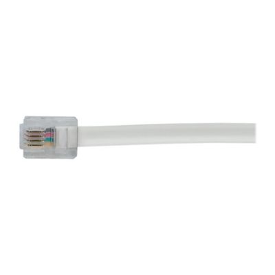 Image showing  TP231WHR Flat Phone Line Cord, 15 ft.