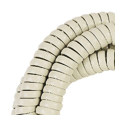 Image showing  Standard Handset Coil Cord (25 ft.; Almond)