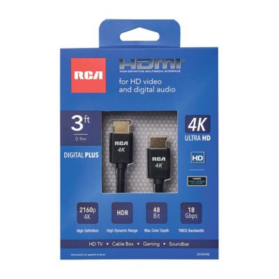 Image showing  Digital Plus High Speed HDMI Cable with Ethernet (3 ft.)