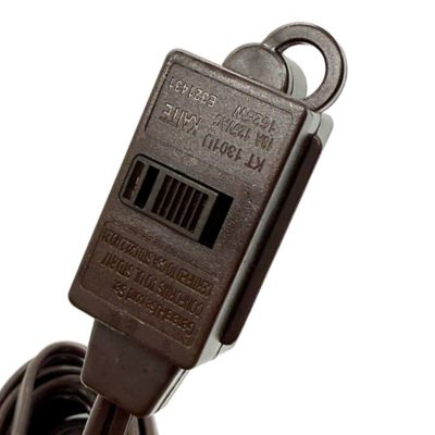 Image showing  CordMax 3-Outlet Indoor Extension Cord 9 Ft. brown