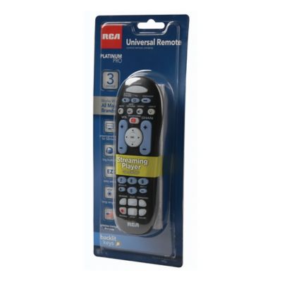 Image showing  3-Device Backlit Big-Button Universal Remote