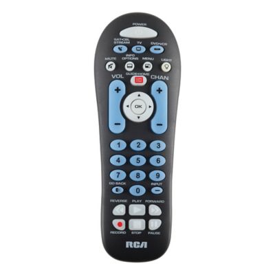 Image showing  3-Device Backlit Big-Button Universal Remote