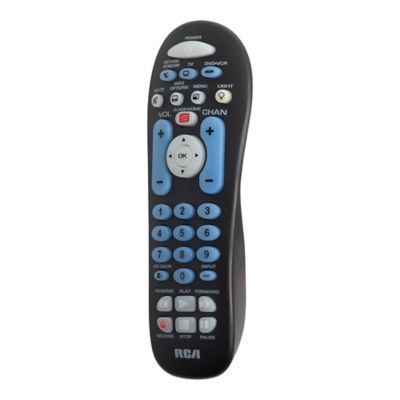 Image showing 7 th RCA 3-Device Backlit Big-Button Universal Remote