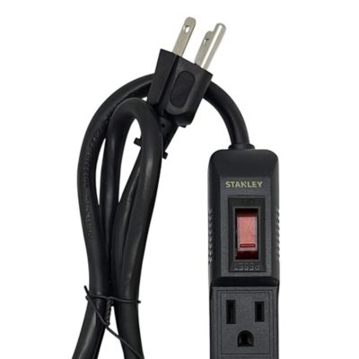 Image showing  PowerMAX 6 6-Outlet Power Strip, 3-Ft. Cord