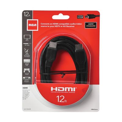 Image showing  HDMI Cable, Black (12 ft.)