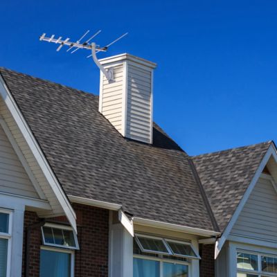 Image showing 5 th RCA Compact Outdoor Antenna, 75-Mile Range