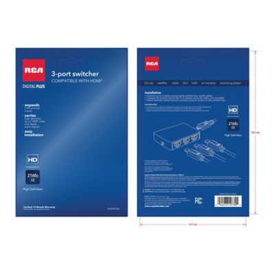 Image showing  3-Port HDMI Switcher