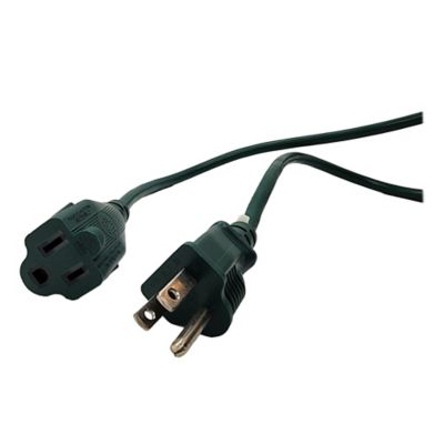 Image showing 1 th Stanley POWERCORD Grounded Outdoor Power Extension Cord, Green, 20 Ft.