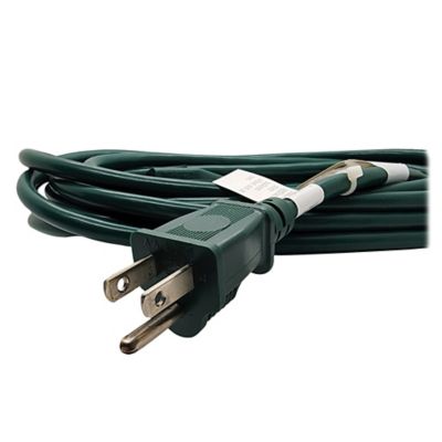 Image showing 4 th Stanley POWERCORD Grounded Outdoor Power Extension Cord, Green, 20 Ft.