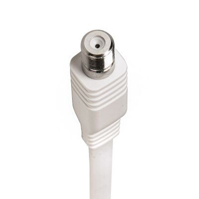 Image showing  Flat Coax Extension Cable, 18 in.