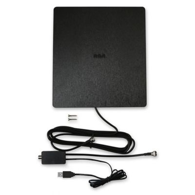 Image showing  Amplified Indoor Flat Multi-Directional HDTV Antenna