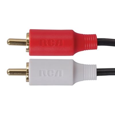 Image showing  Color-Coded Stereo Audio Cable with Connectors 6 ft.