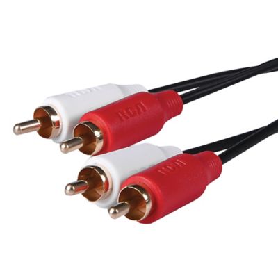 Image showing 7 th RCA Color-Coded Stereo Audio Cable with Connectors 6 ft.