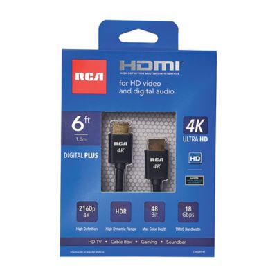 Image showing  Digital Plus High Speed HDMI Cable with Ethernet (6 ft.)