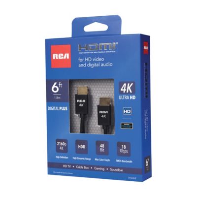 Image showing  Digital Plus High Speed HDMI Cable with Ethernet (6 ft.)