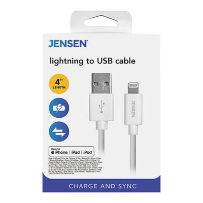 Image showing  4-ft. Lightning Charge and Sync Cord for Apple