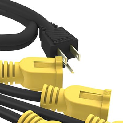 Image showing  PowerSquid 5-Outlet Multiplier with 3-Ft. Cord