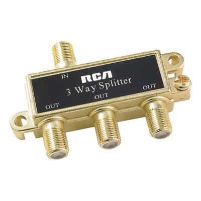 Image showing 6 th RCA Coaxial Splitter (3-Way)
