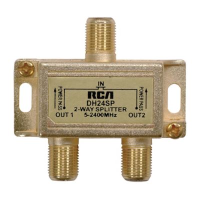 Image showing  2-Way 2.4-GHz Bi-Directional Coaxial Splitter
