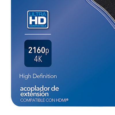 Image showing 5 th RCA HDMI Female/Female Inline Coupler, 4K at 2160p, DHDHE1V