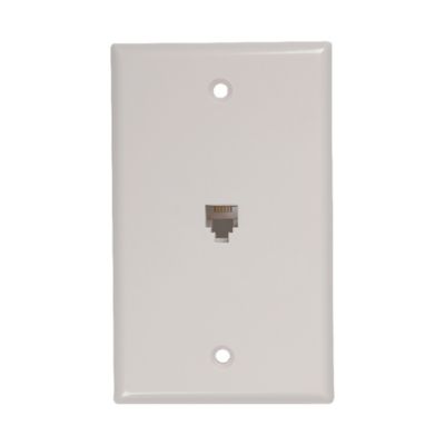 Image showing  TP247R Phone Jack Wall Plate