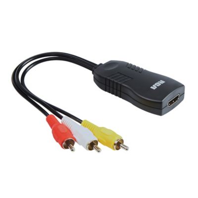 Image showing 6 th RCA HDMI to Composite Video Adapter