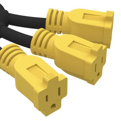 Image showing 1 th Stanley PowerSquid Mini 3-Outlet Multiplier with 18-In. Cord