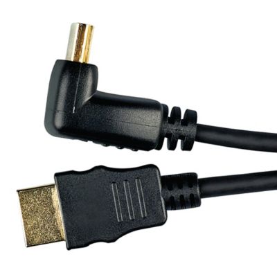 Image showing  6-ft. HDMI Cable with 1 Right-Angle Connector