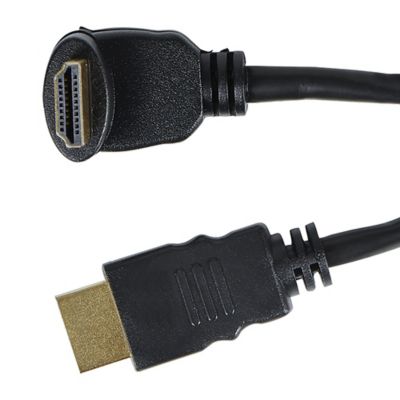 Image showing  6-ft. HDMI Cable with 1 Right-Angle Connector