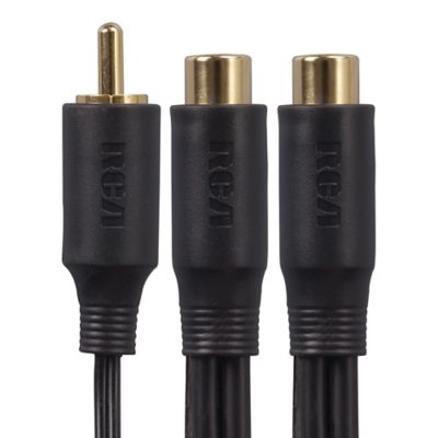 Image showing  1 Male to 2 Females Y-Adapter