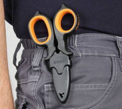 Image showing  Electrician's Scissors, Milling Profile, DLC-Coated Stainless Steel