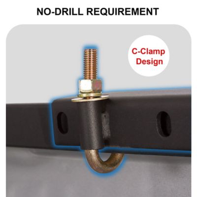 Image showing  800 lb. Universal Steel Over-Cab Full-Size Truck Rack