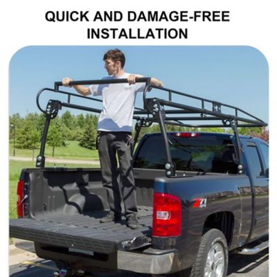Image showing 6 th Vantana 800 lb. Universal Steel Over-Cab Full-Size Truck Rack
