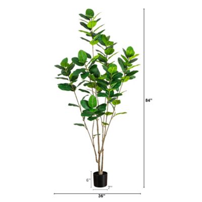 Image showing  7 ft. Artificial Minimalist Audrey Ficus Tree