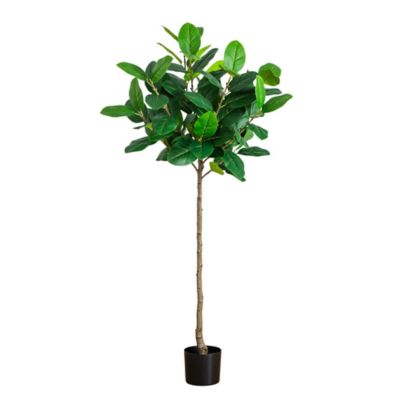 Nearly Natural 5 ft. Artificial Petite Audrey Ficus Tree