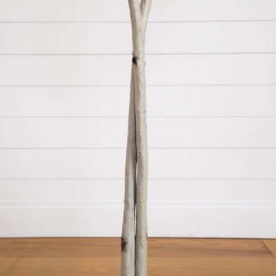 Image showing  6 ft. Autumn Paper Birch Artificial Fall Tree