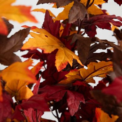 Image showing  5 ft. Autumn Smoky Maple Artificial Fall Tree