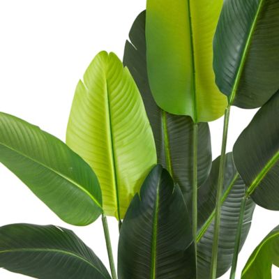 Image showing  6 ft. UV Resistant Artificial Travelers Palm Tree (Indoor/Outdoor)