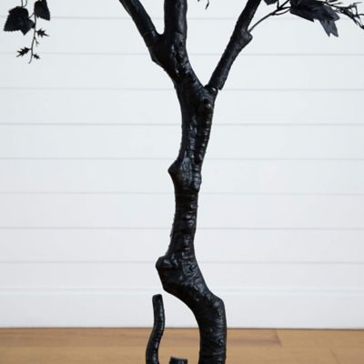 Image showing  7 ft. Artificial Halloween Black Maple Tree