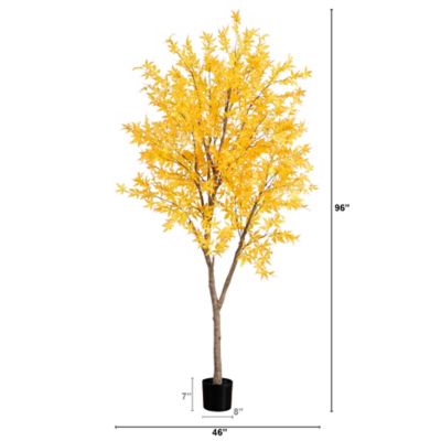 Image showing  8 ft. Autumn Maple Artificial Fall Tree