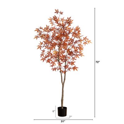 Image showing  6 ft. Autumn Japanese Maple Artificial Fall Tree