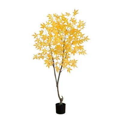 Nearly Natural 5 ft. Autumn Maple Artificial Fall Tree